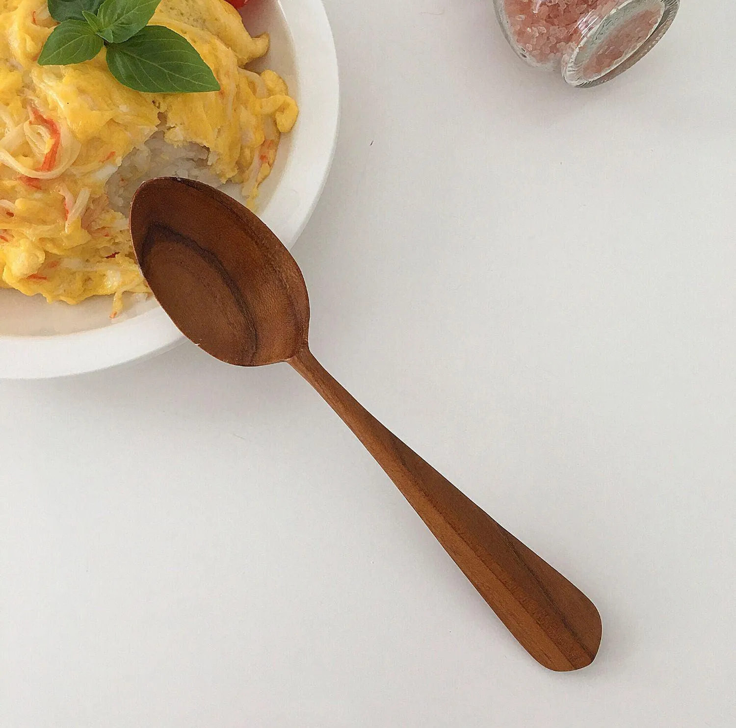 Teak Dessert Spoon