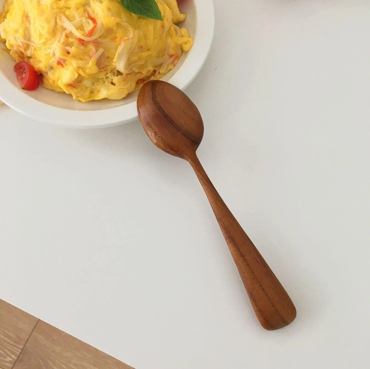 Teak Dessert Spoon