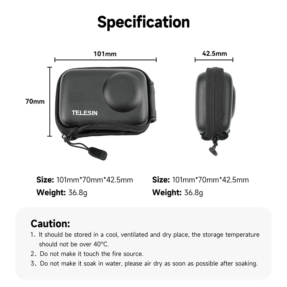 TELESIN Camera Storage Protective Bag for DJI ACTION 3/4