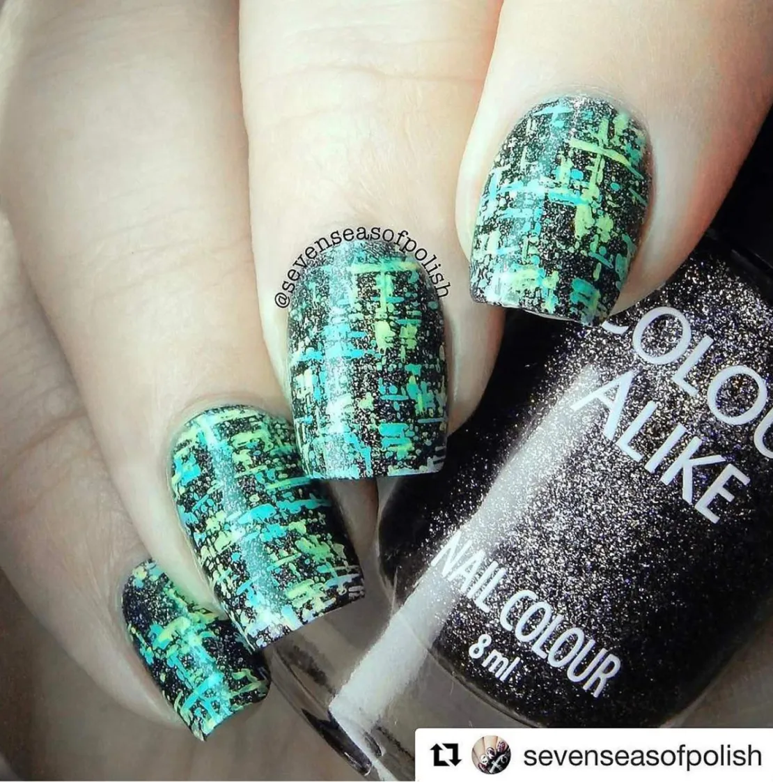 Texture-licious 1 - Uber Chic Mini Stamping Plate