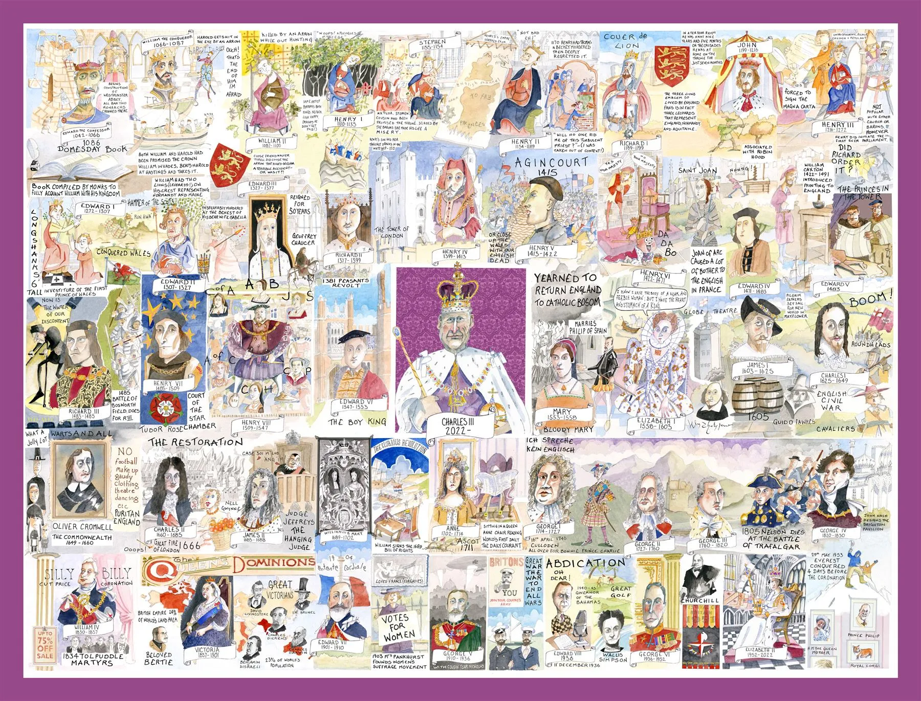 The Crown- Tim Bulmer 1000 Jigsaw Puzzle