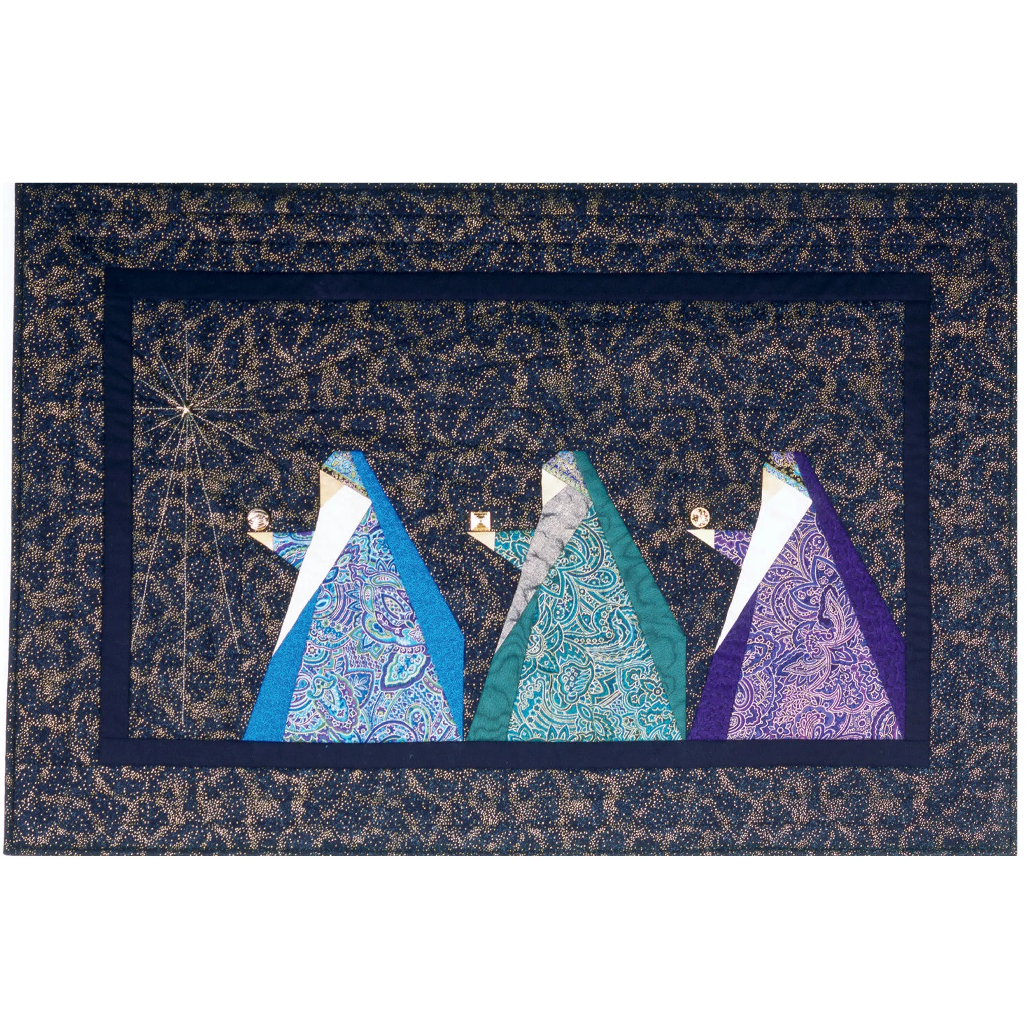 Three Wisemen Quilt Pattern PYP-245 - Paper Pattern