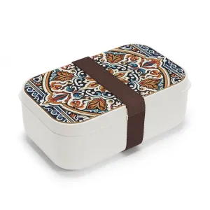 Traditional tile art watercolour effect Bento Lunch Box