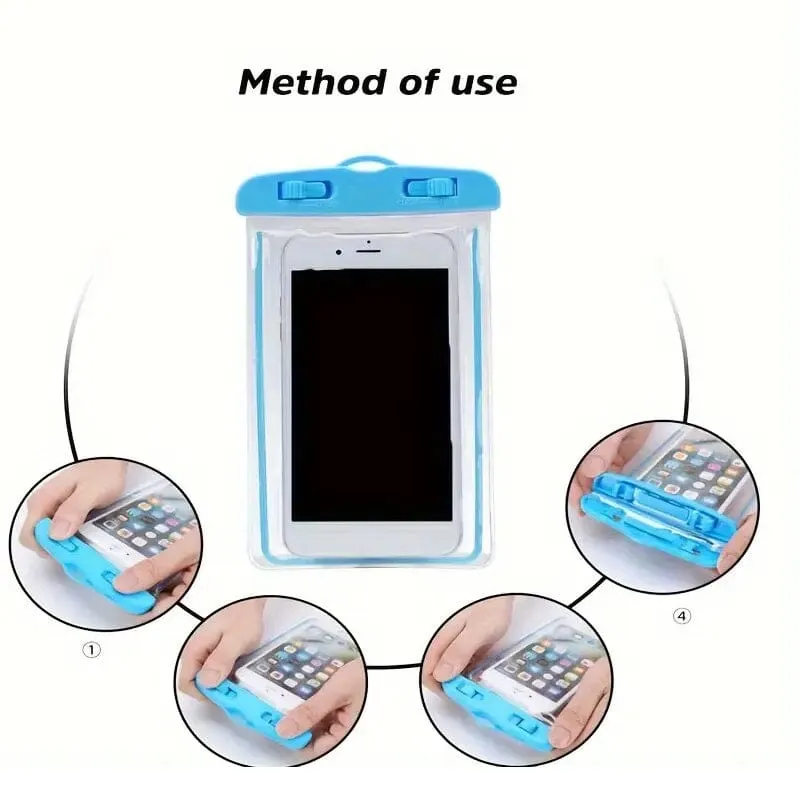 Transparent Luminous Phone Dry Bag