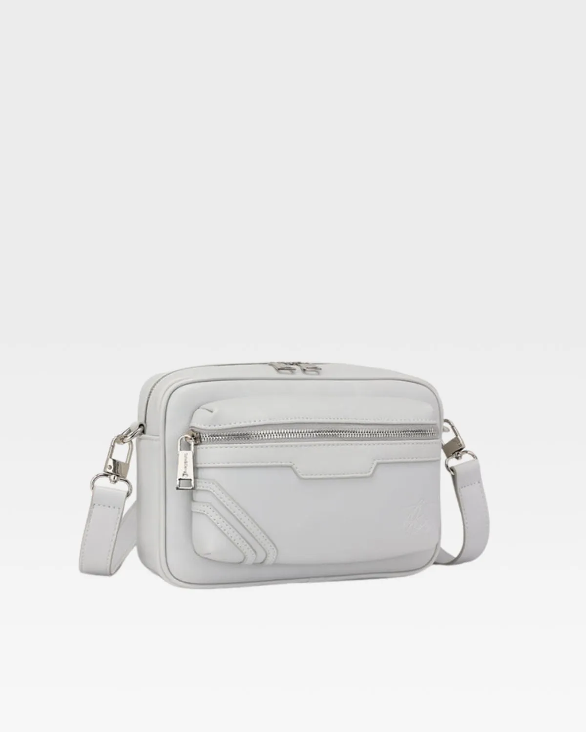 Trunk Messenger Bag in Grey