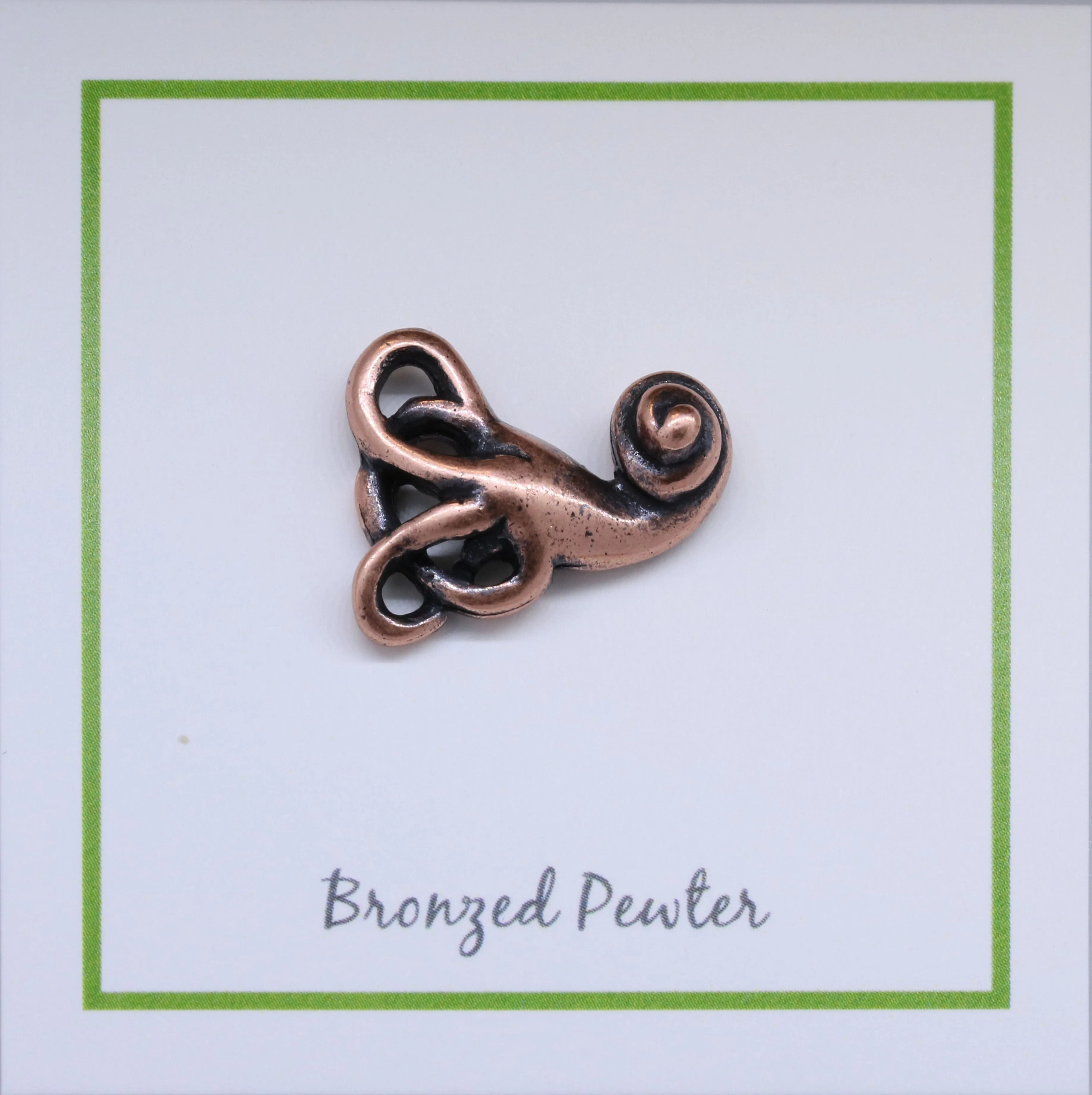 Vestibular System Copper Lapel Pin