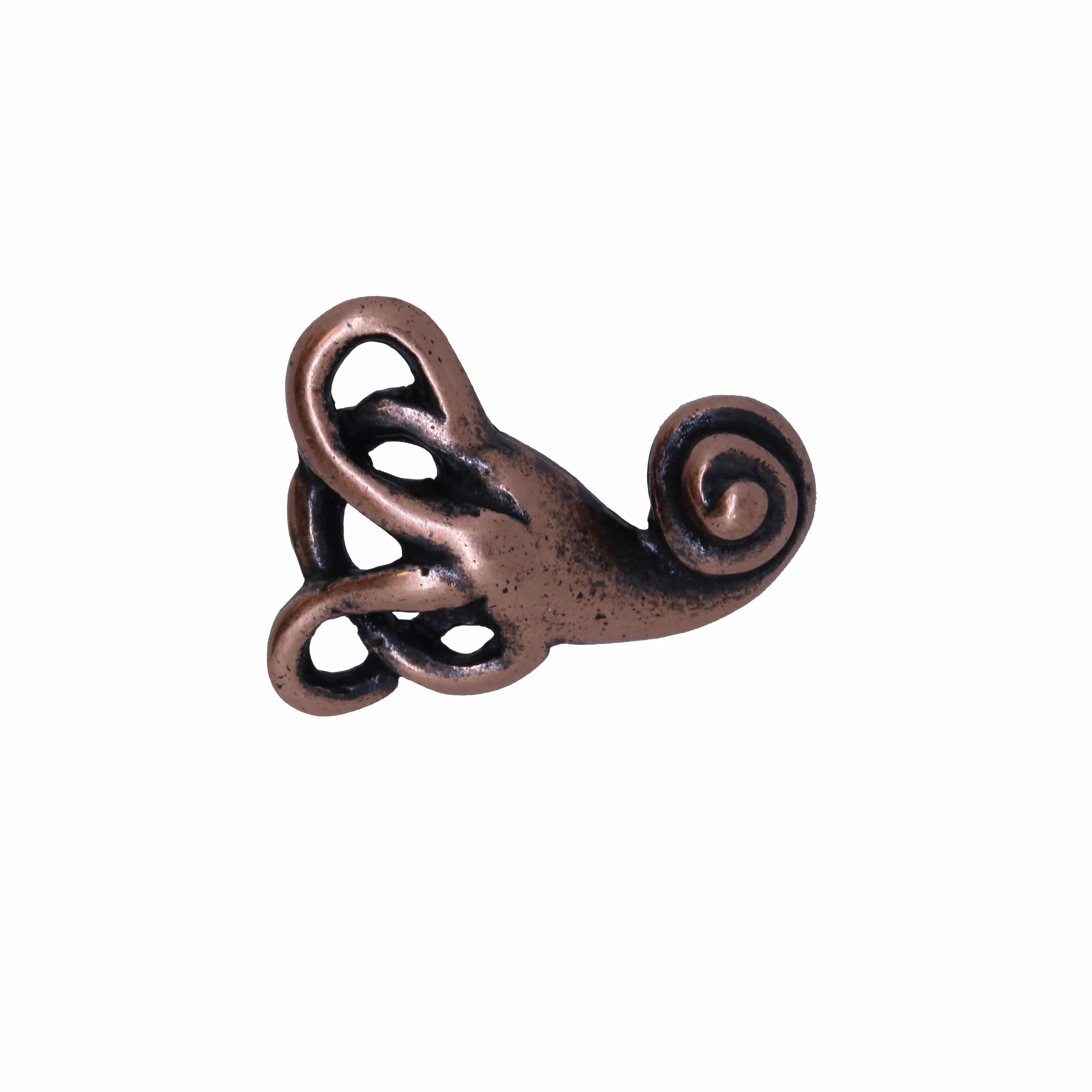 Vestibular System Copper Lapel Pin