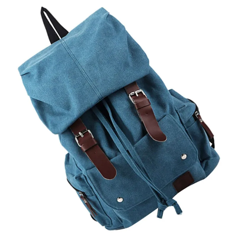 Vintage Canvas Traveler School Backpack