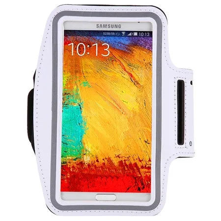 Waterproof Genernal Style PU Leather Case For Samsung Galaxy Note 1 2 3 4 N9100 Running Arm Band For Note4 Cell phone case