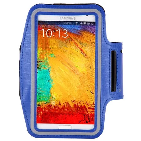 Waterproof Genernal Style PU Leather Case For Samsung Galaxy Note 1 2 3 4 N9100 Running Arm Band For Note4 Cell phone case