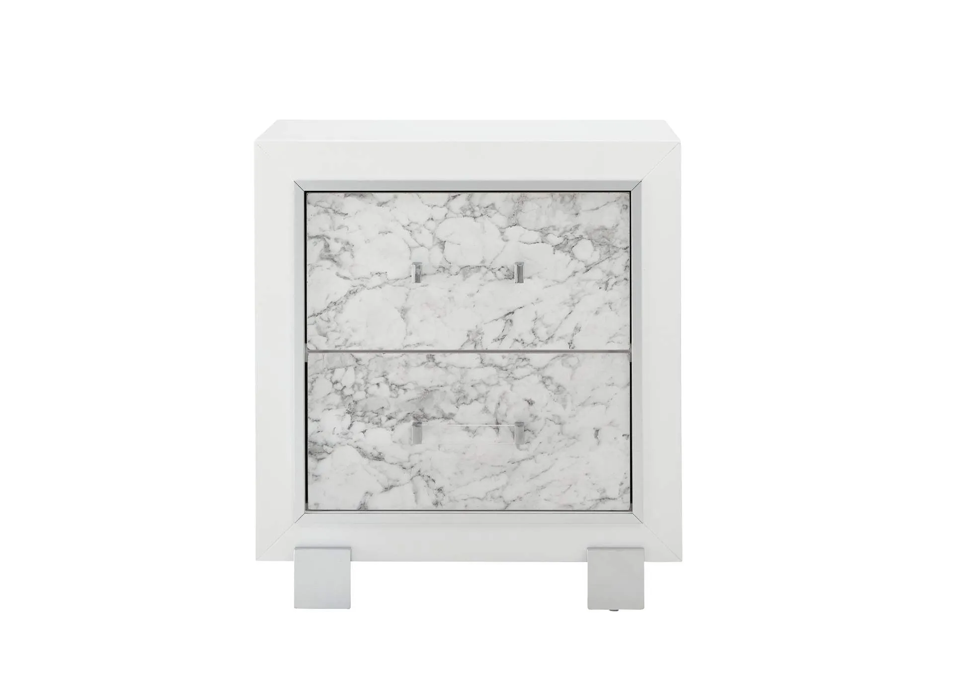 White Santorini Nightstand