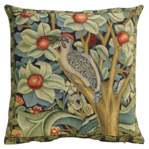 Woodpecker Left by William Morris European Cushion Cover