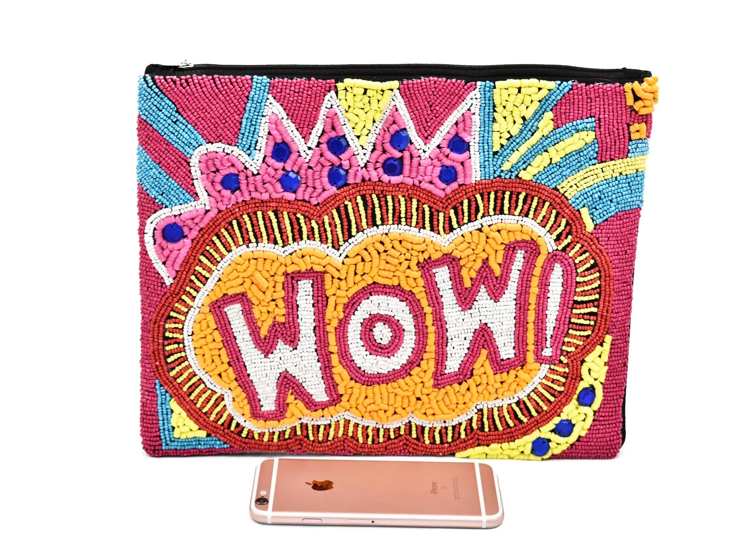 Wow Bead Pouch Bag