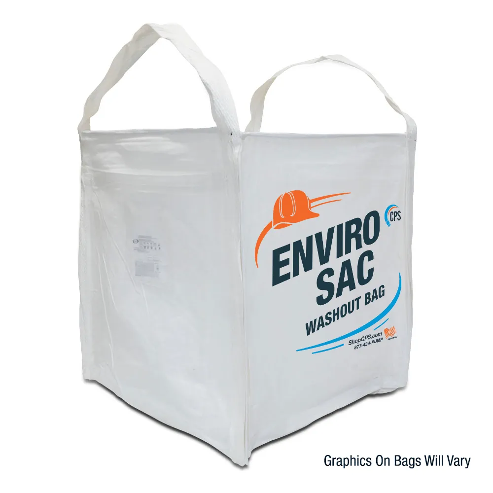 XL Chute Washout Bag - Lined (L32" x W32" x H32" - 0.8CY)