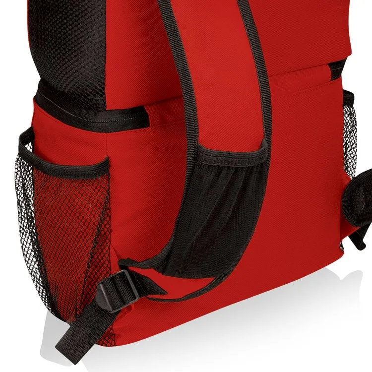 Zuma Backpack Cooler, Red