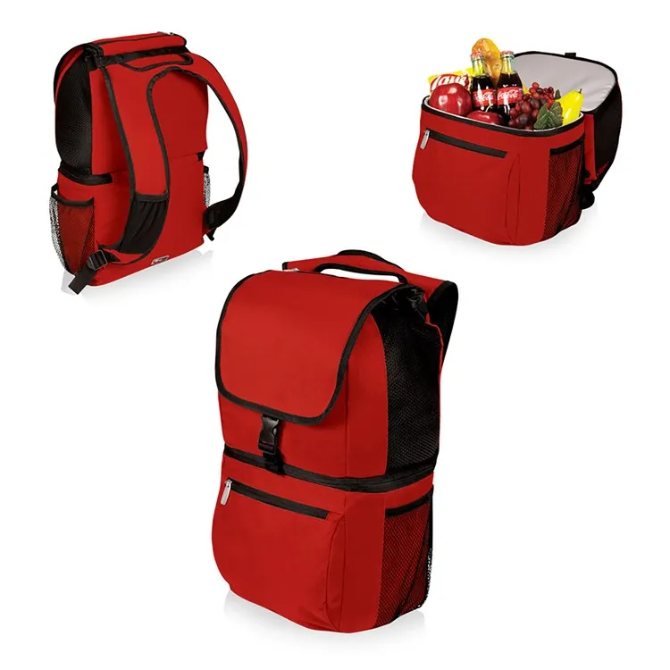 Zuma Backpack Cooler, Red